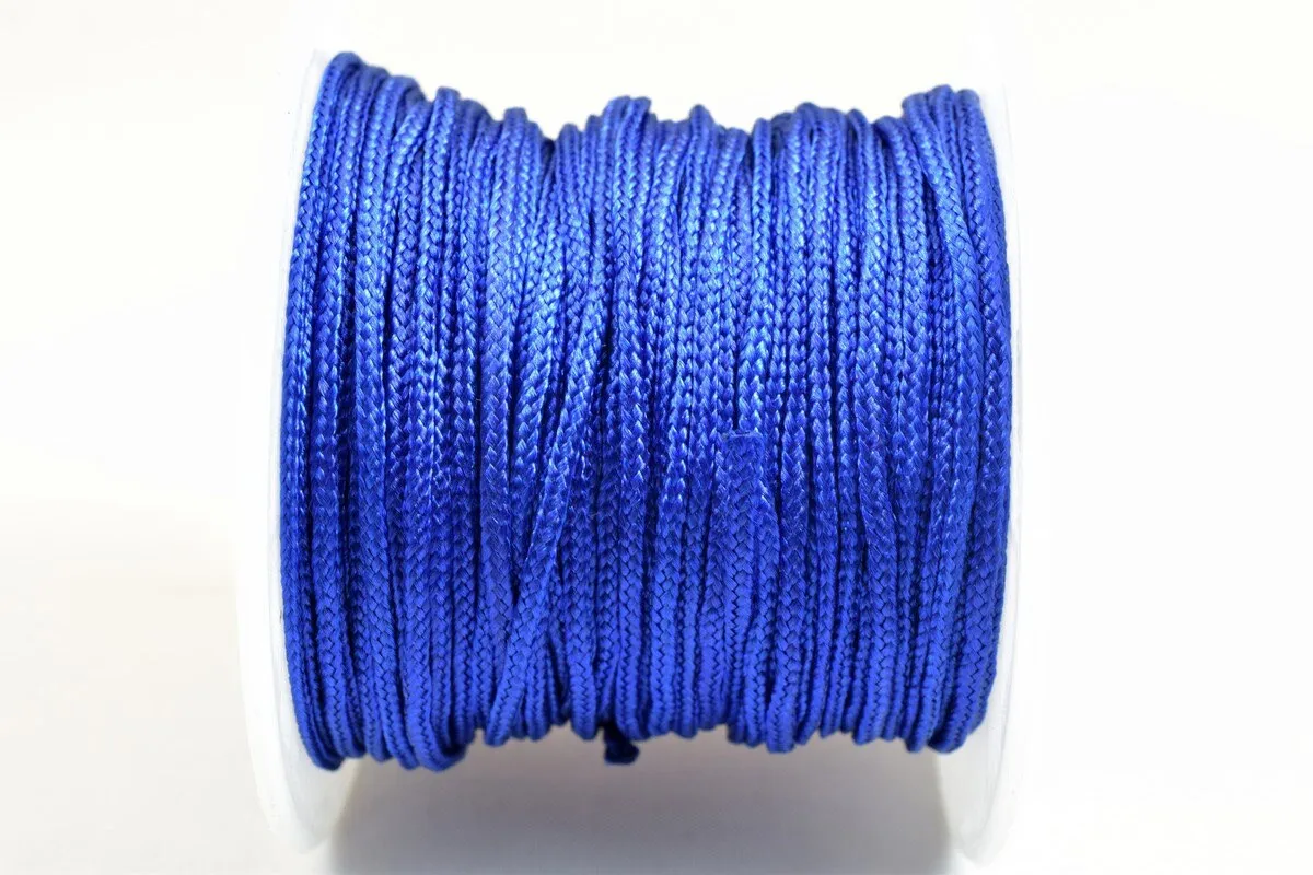 1.5mm Knot Nylon Cord Shamballa Macrame Beading Kumihimo String 30 Meters Cord Knot Shamballa Macrame Bead Beading Size 1.5mm Thread Cord