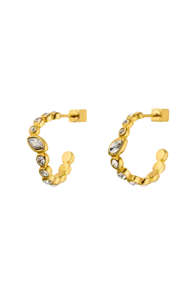 Adorn Hoops 14K Gold Plated