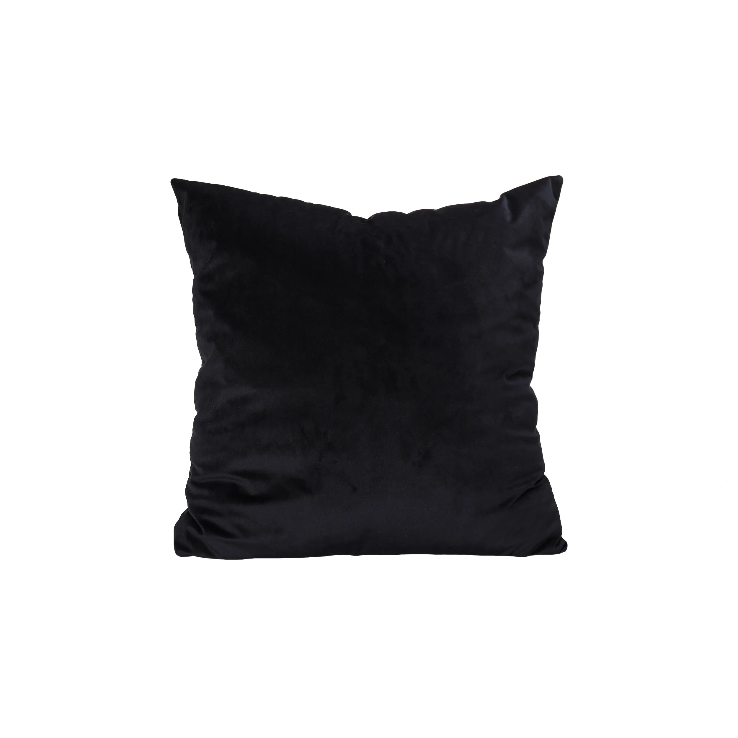 Black Velvet Sham Cushion