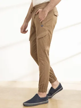 CARGO JOGGER TROUSER DARK KHAKI