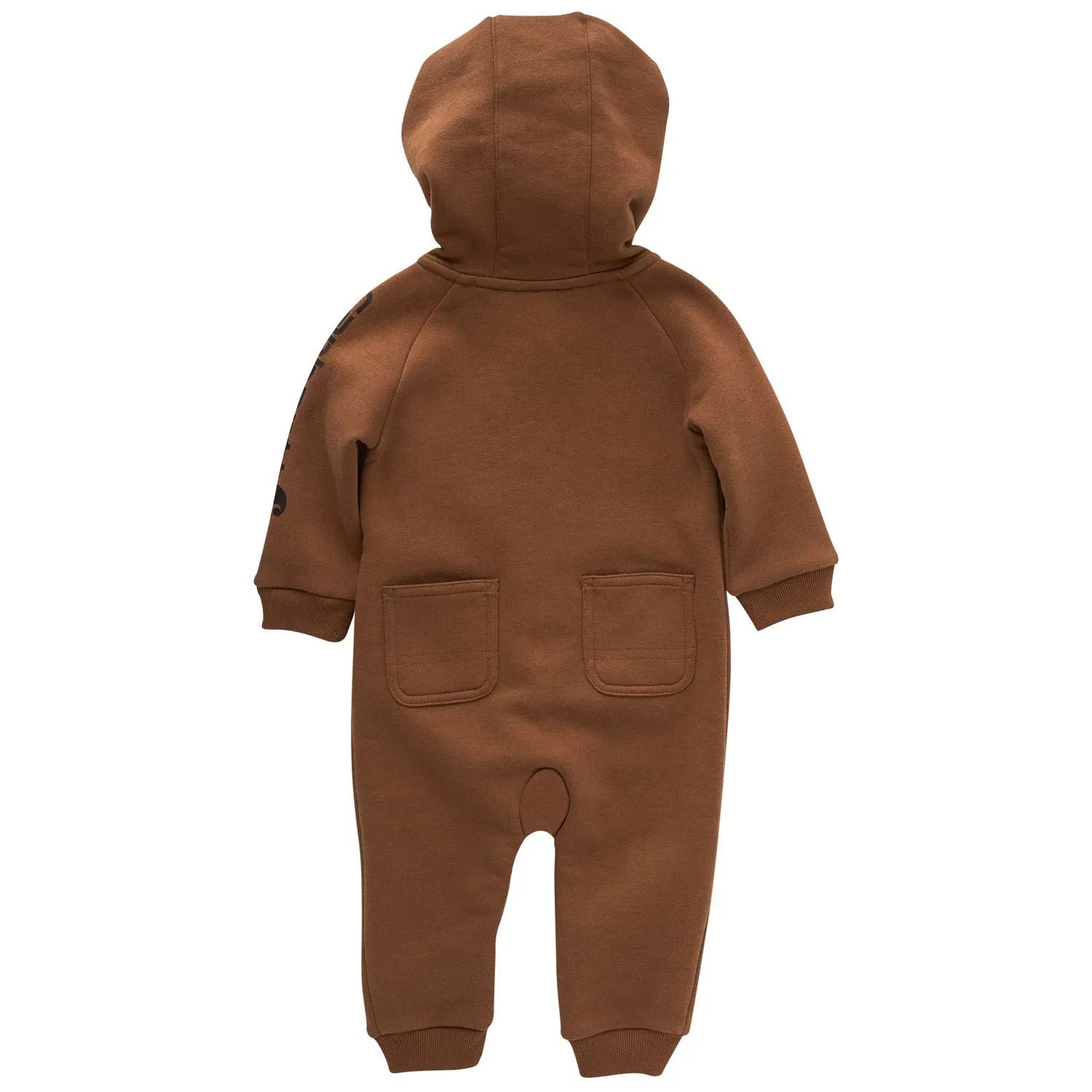 Carhartt Kids' Fleece Zip-Front Logo Long Sleeve Coverall