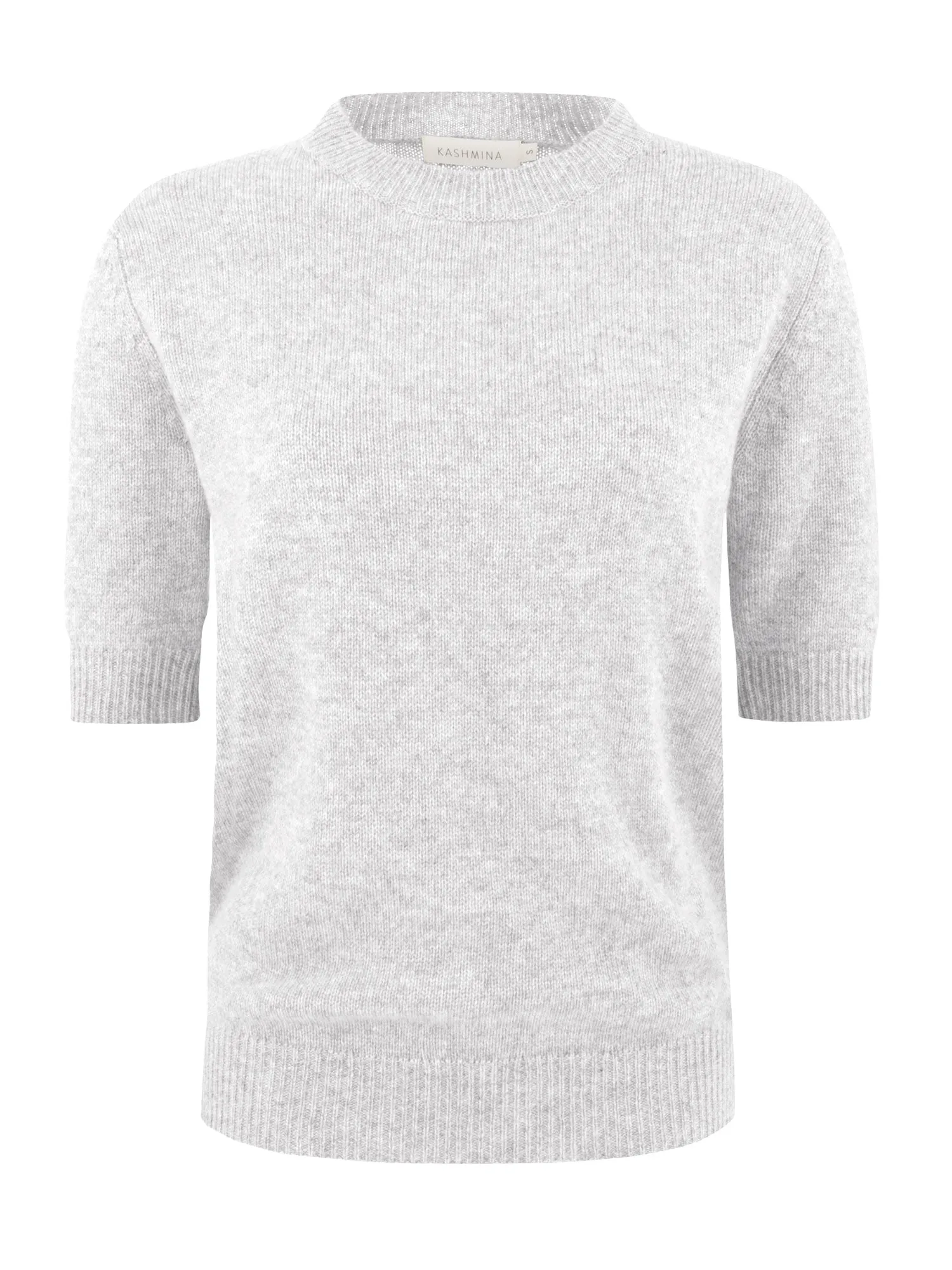 Cashmere sweater  "Sofia sweater" - light grey