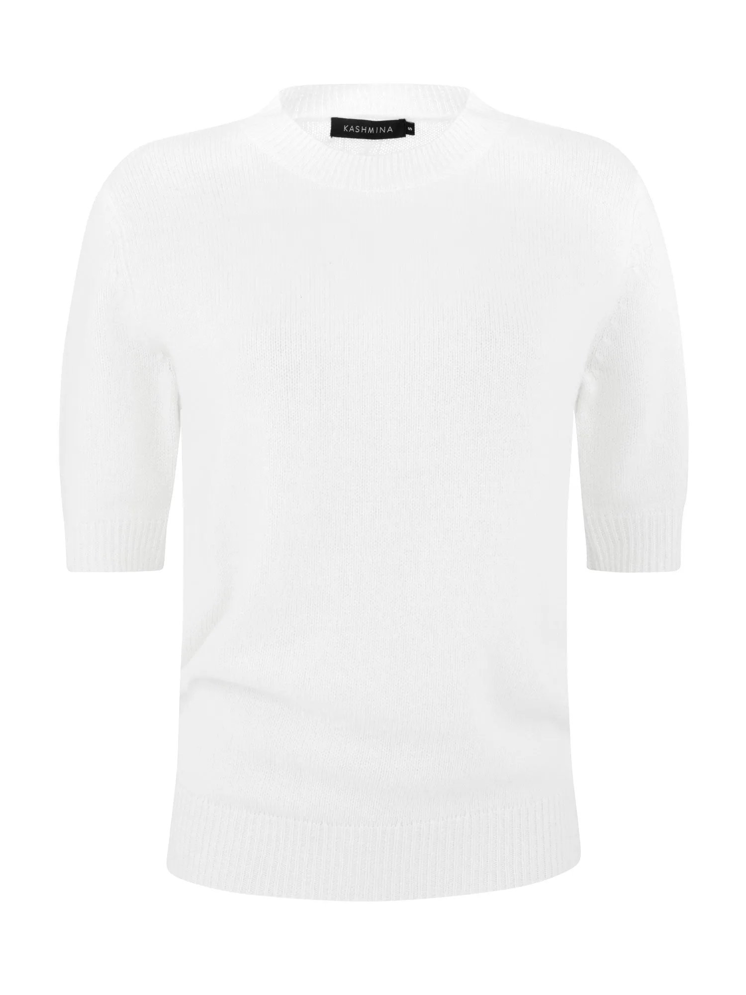 Cashmere sweater  "Sofia sweater" - white