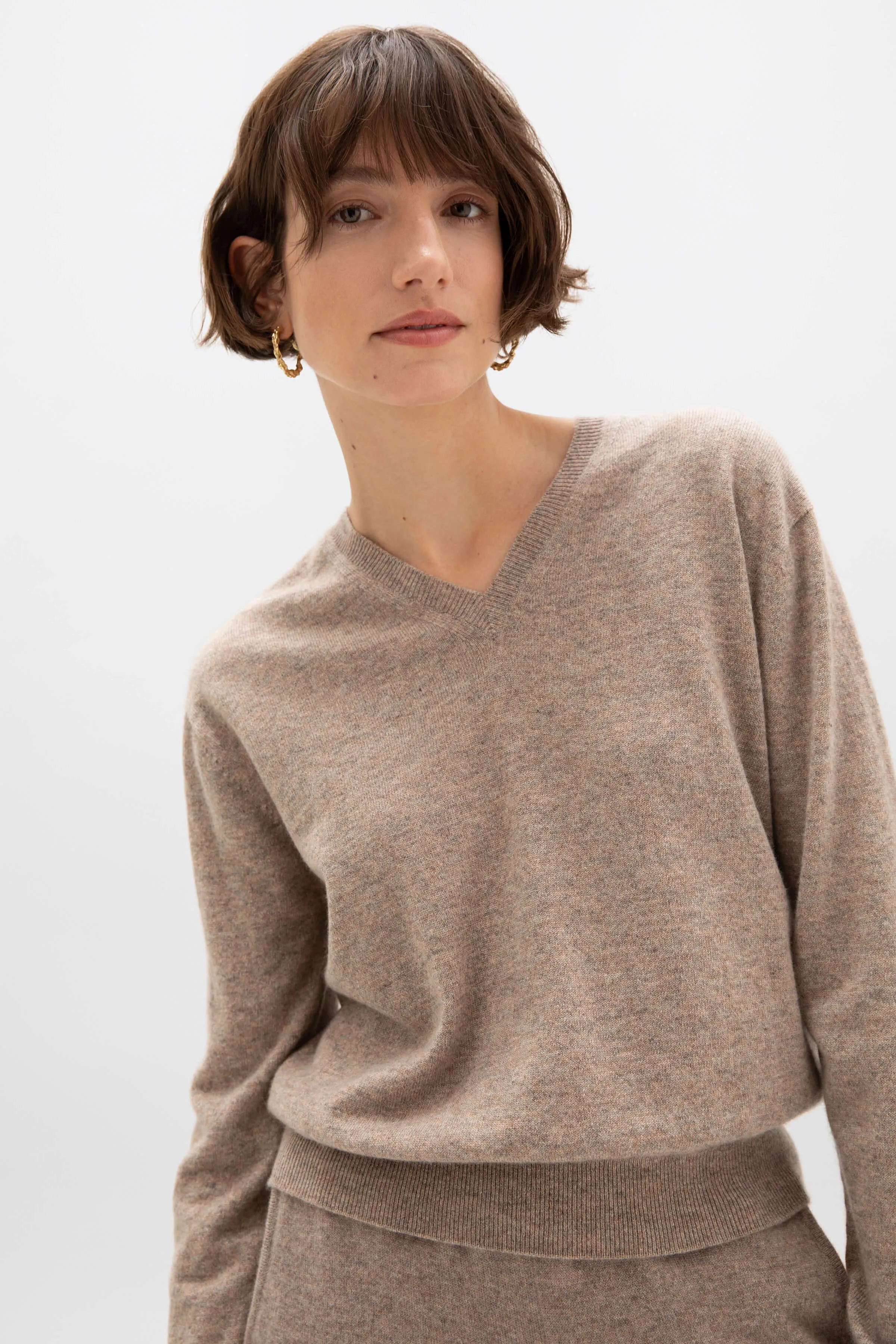 Cashmere V Neck