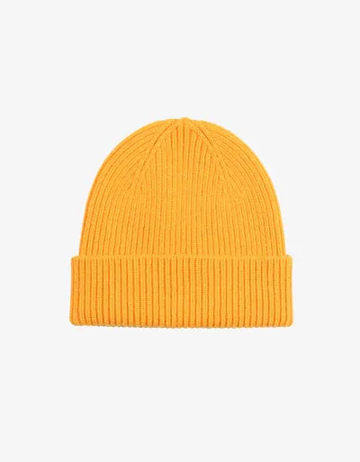 Colorful Standard Merino Wool Beanie Burned Yellow