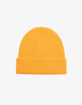 Colorful Standard Merino Wool Beanie Burned Yellow