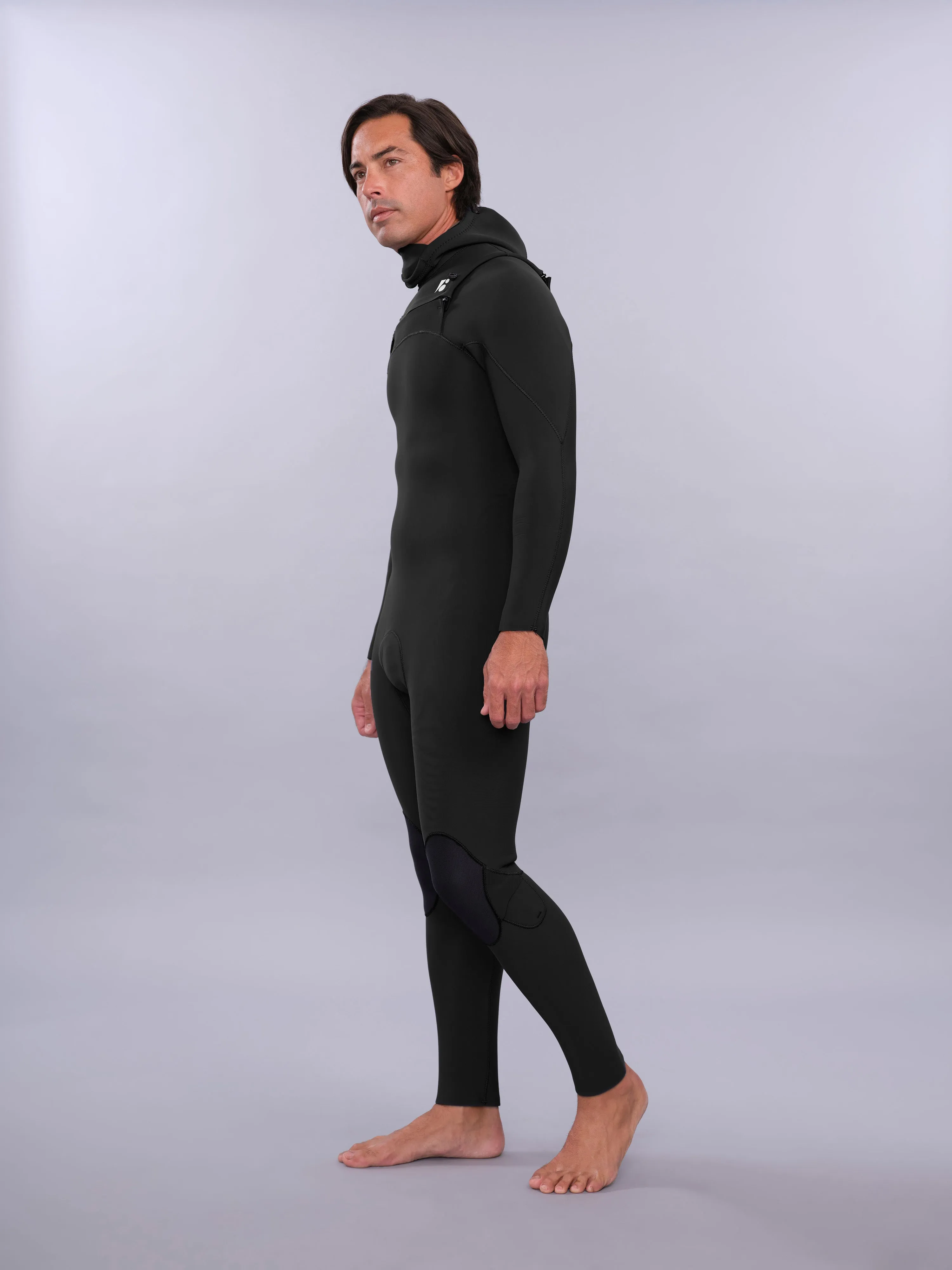 Custom Mens Surf Convertible Hooded Fullsuit