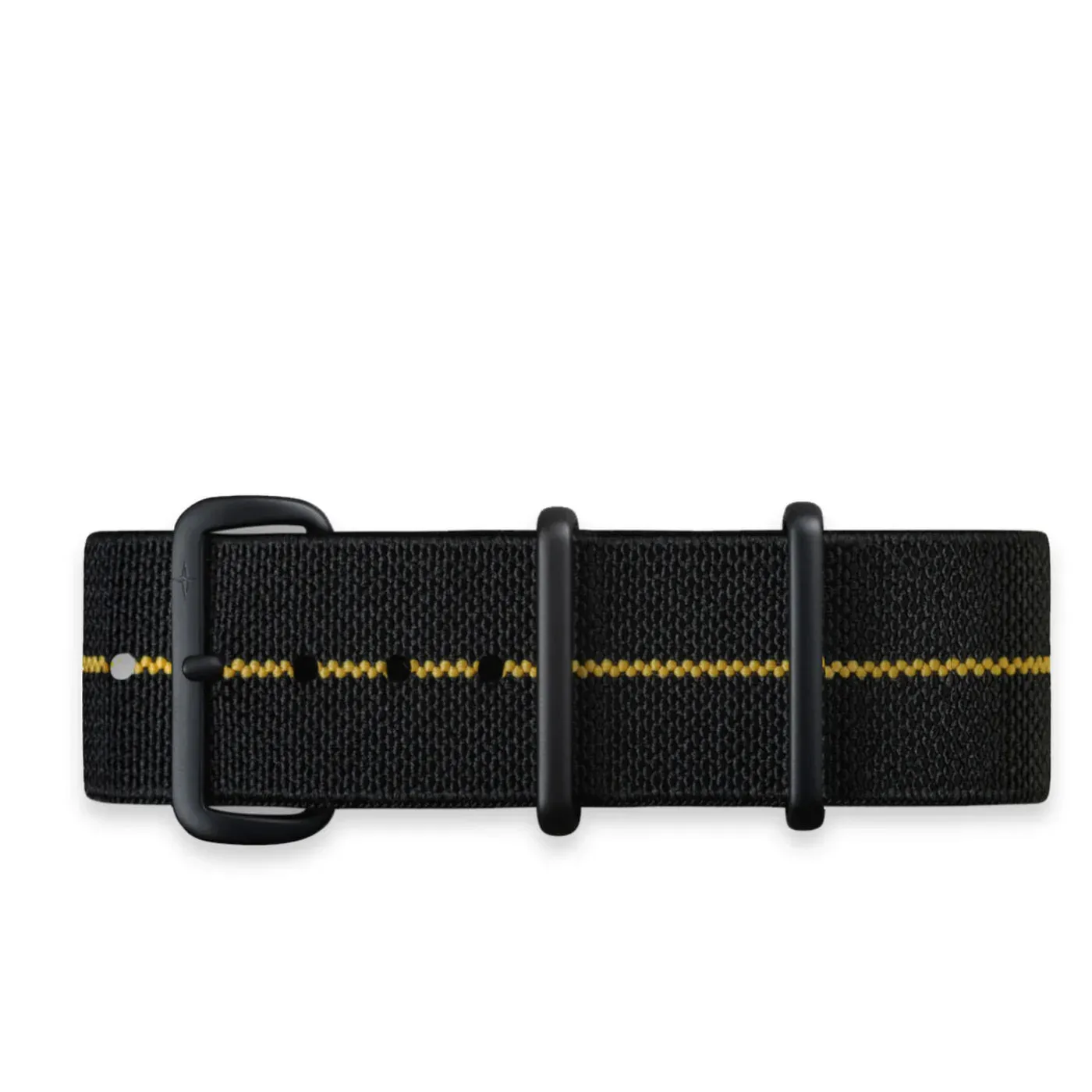 Davosa Nylon Black/Yellow 22mm 169.589.65