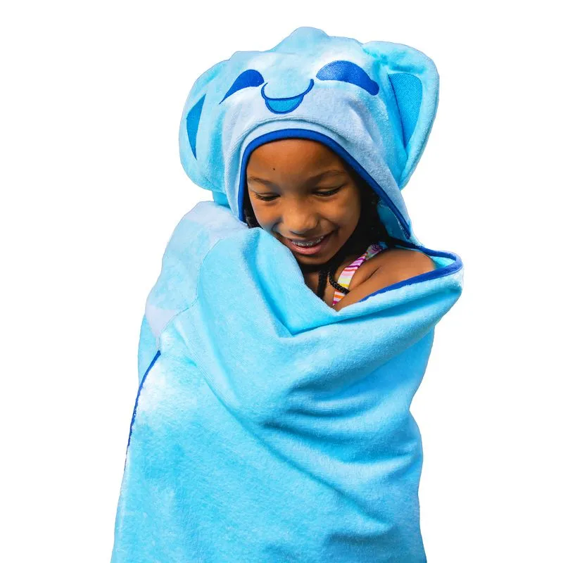 Dolphin Cat hooded towel