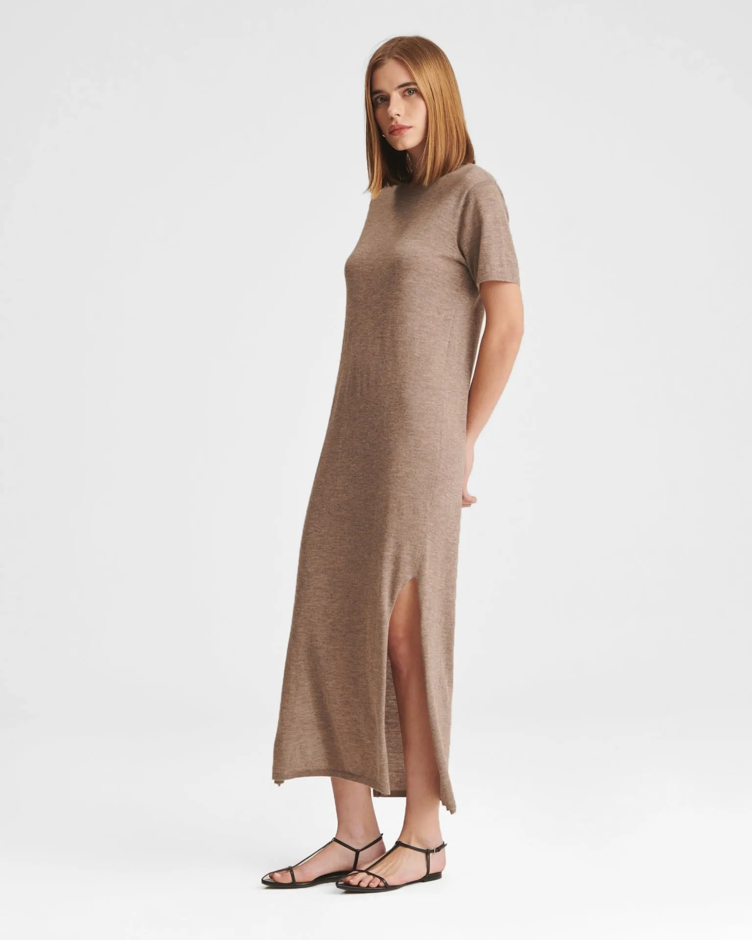 Fancy Cashmere T-Shirt Dress