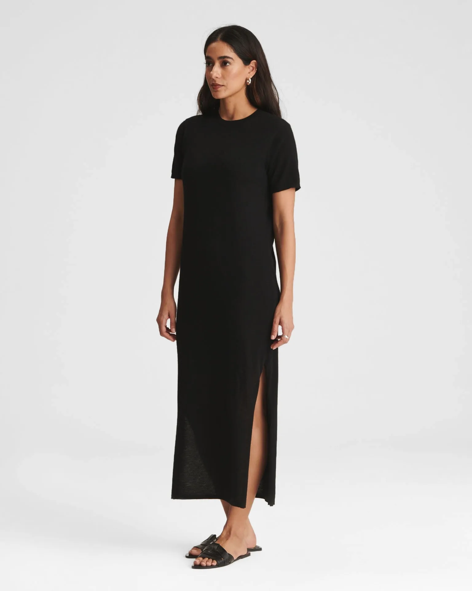 Fancy Cashmere T-Shirt Dress