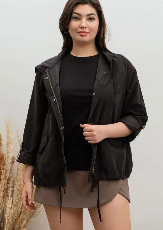 FINAL SALE - Grace Curvy Jacket - 4 Colors!