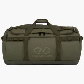 Highlander Storm Water Resistant PVC Kitbag - 90L-OLIVE