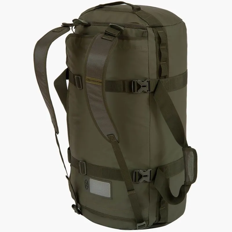 Highlander Storm Water Resistant PVC Kitbag - 90L-OLIVE