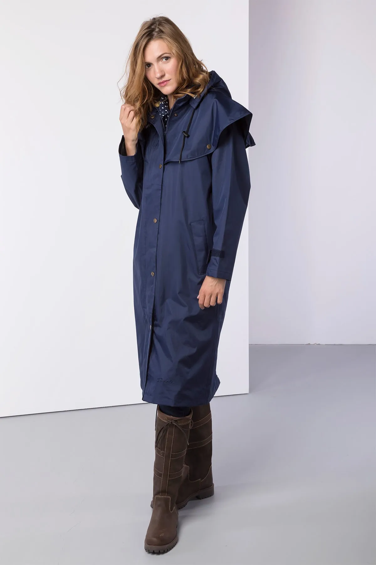 Ladies Full Length Waterproof Long Riding Coat - Knapton II