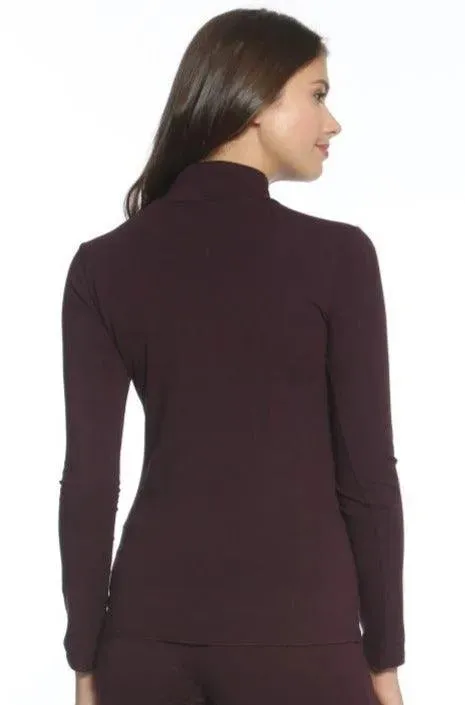 Long Sleeve Mock Neck Tee - Sales Rack