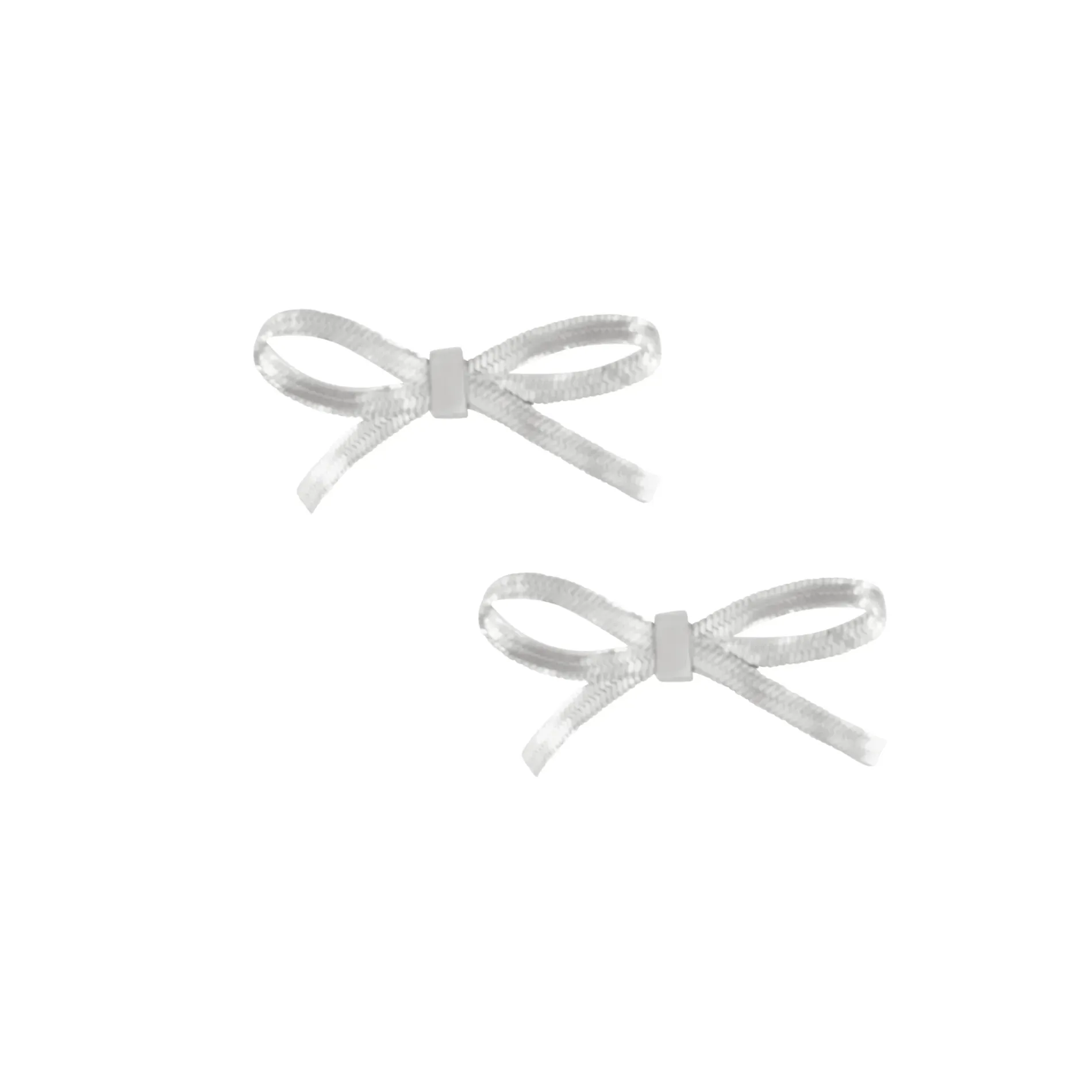 Passion Waterproof Bow Earring Silver Plating