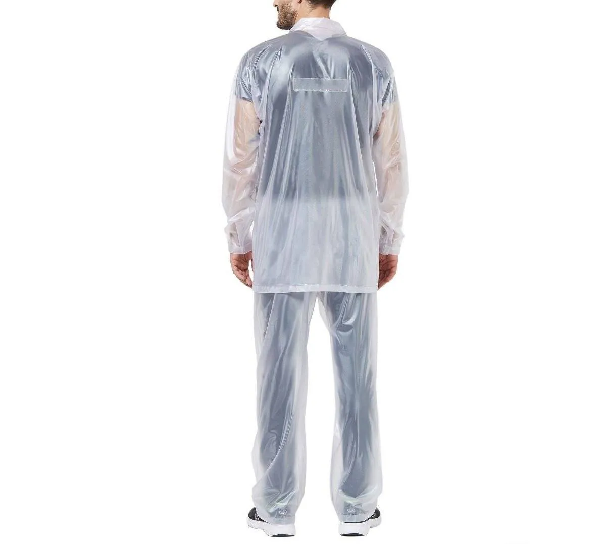 Romano nx 100% Waterproof White Rain Coat Men with Jacket and Pant