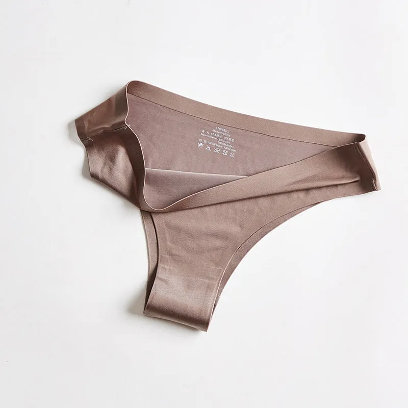 Silk Seamless One Piece  Panties