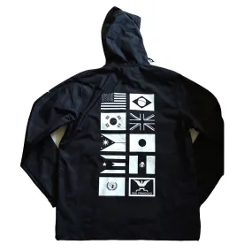 True Mens Nations 2 Anorak Black Camo