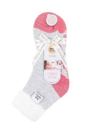 Women's Feather Top Lounge Socks