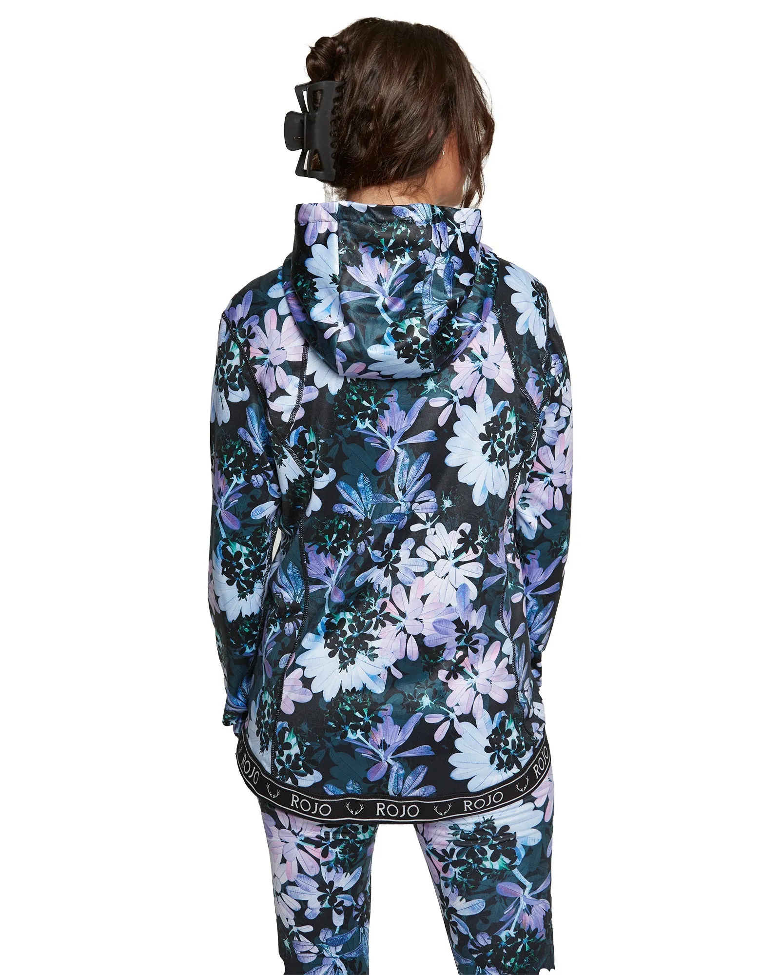 WOMENS SPLENDID BASE LAYER HOOD - CAMOFOLIAGE